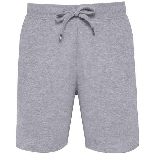 MEN'S ECO-FRIENDLY FRENCH TERRY BERMUDA SHORTS - Oxford Grey - colorimageurl