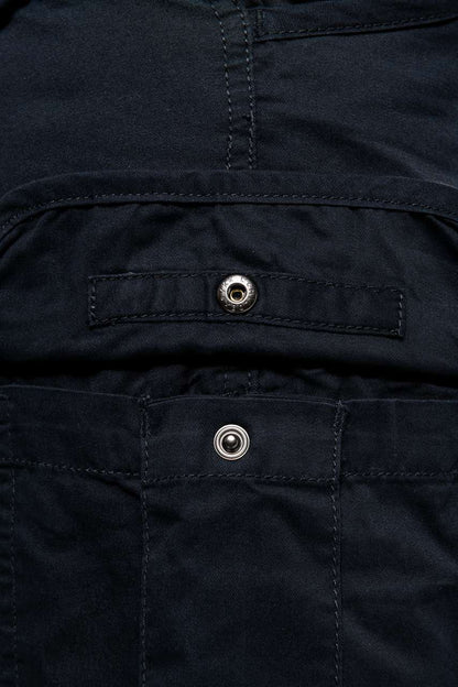 MULTIPOCKET BERMUDA SHORTS - Dark Navy - Additional