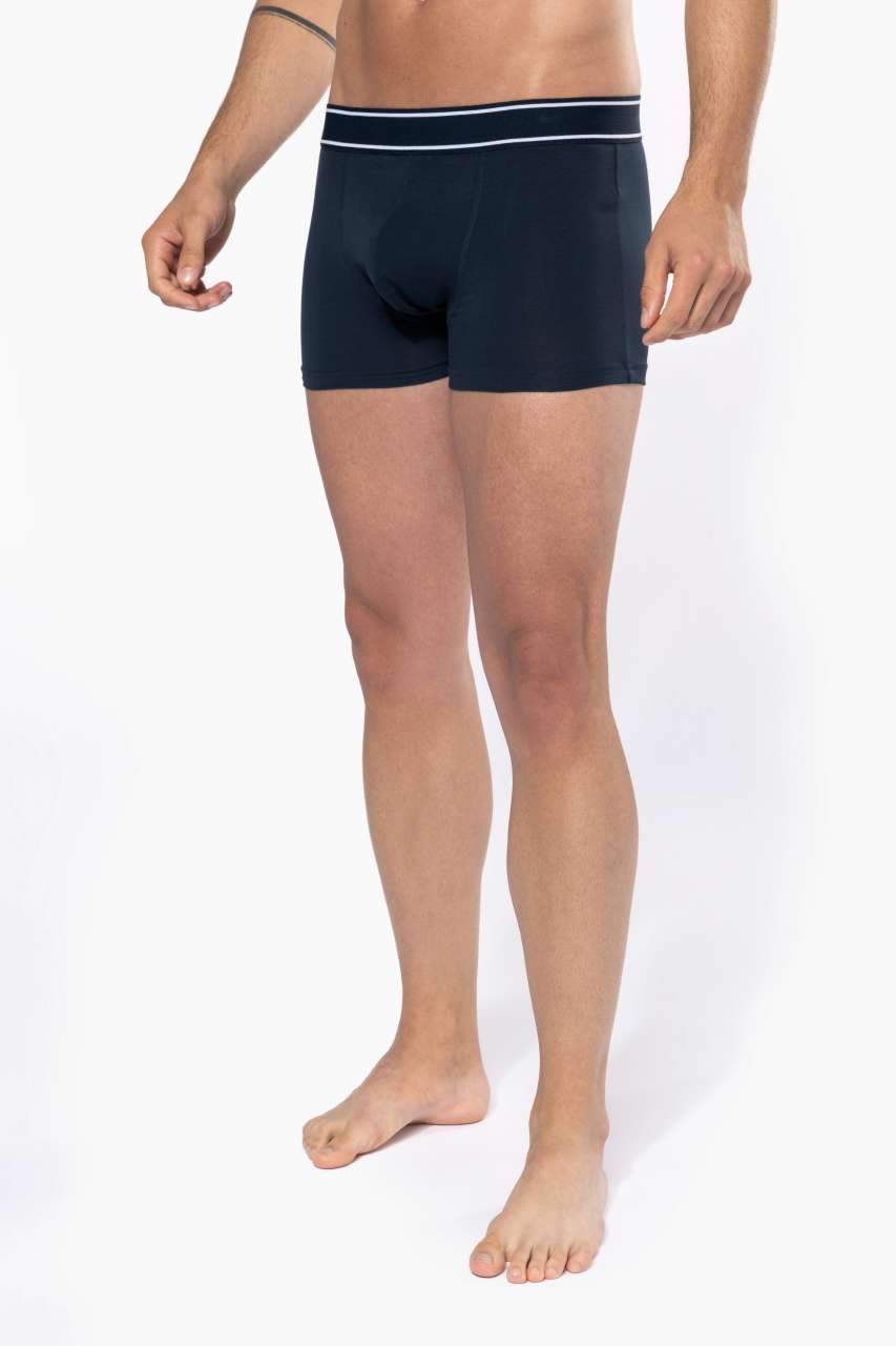 MEN'S BOXER SHORTS - Black - Model