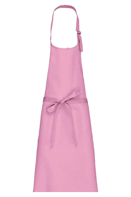 POLYCOTTON APRON WITHOUT POCKET - Dark Pink - colorimageurl