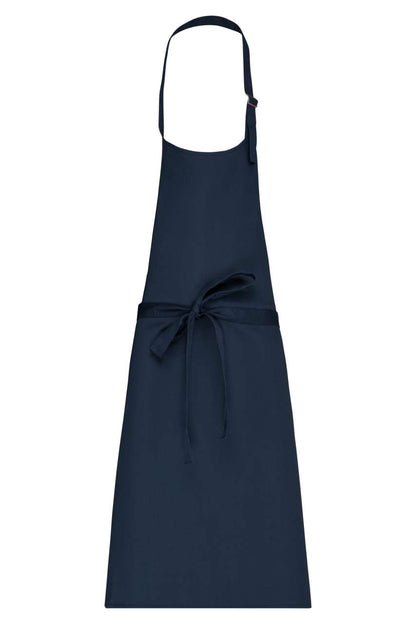 POLYCOTTON APRON WITHOUT POCKET - Navy - colorimageurl