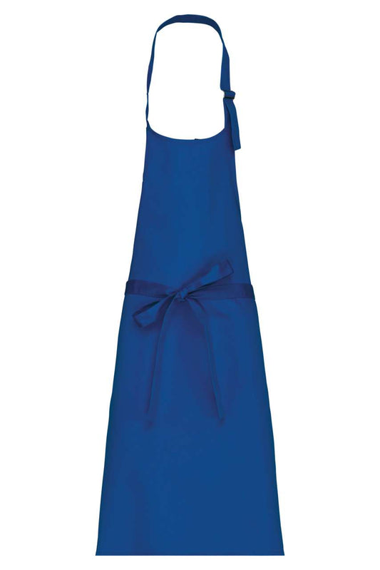 POLYCOTTON APRON WITHOUT POCKET - Royal Blue - colorimageurl