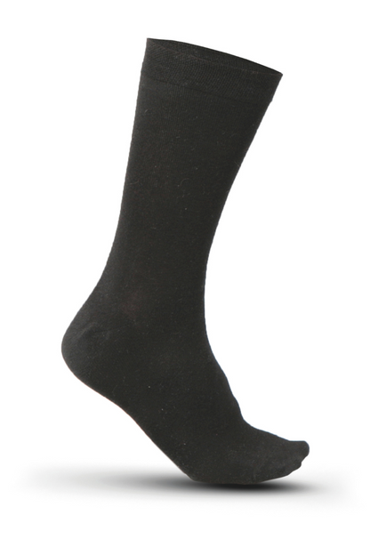 COTTON MIX CITY SOCKS - Dark Grey - Model