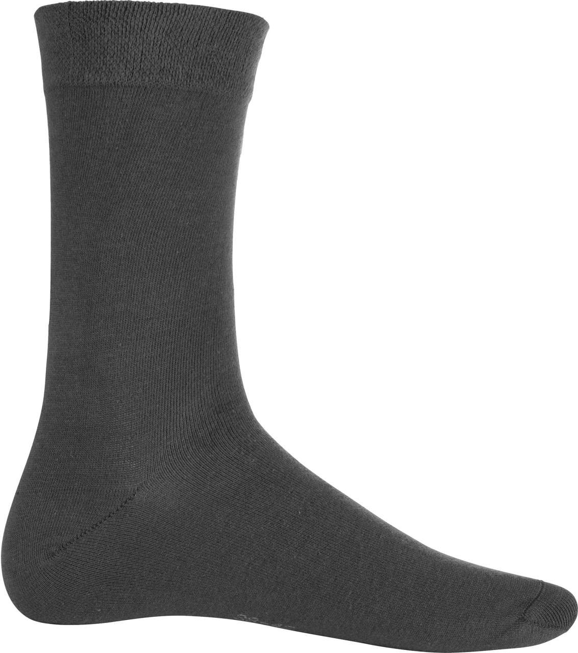 COTTON MIX CITY SOCKS - Dark Grey - Main