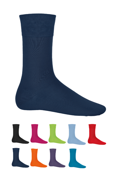 COTTON CITY SOCKS - Purple - Model