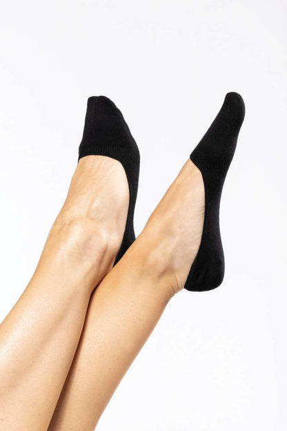 INVISIBLE SNEAKER SOCKS - Black - Model