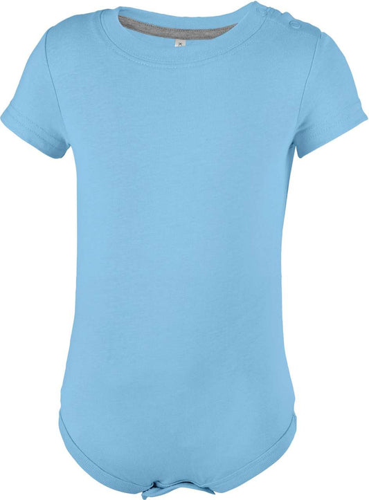 BABIES' SHORT-SLEEVED BODYSUIT - Sky Blue - Main