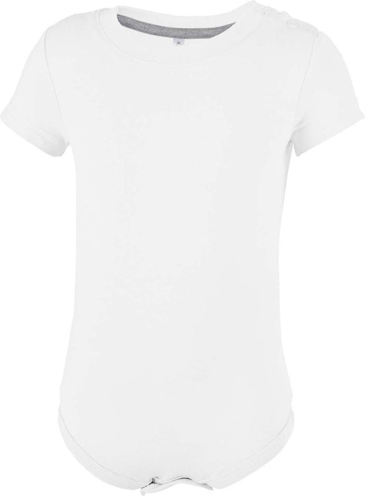 BABIES' SHORT-SLEEVED BODYSUIT - White - Main