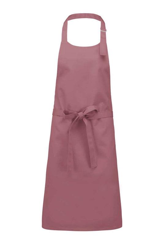 COTTON APRON WITHOUT POCKET - Marsala - colorimageurl