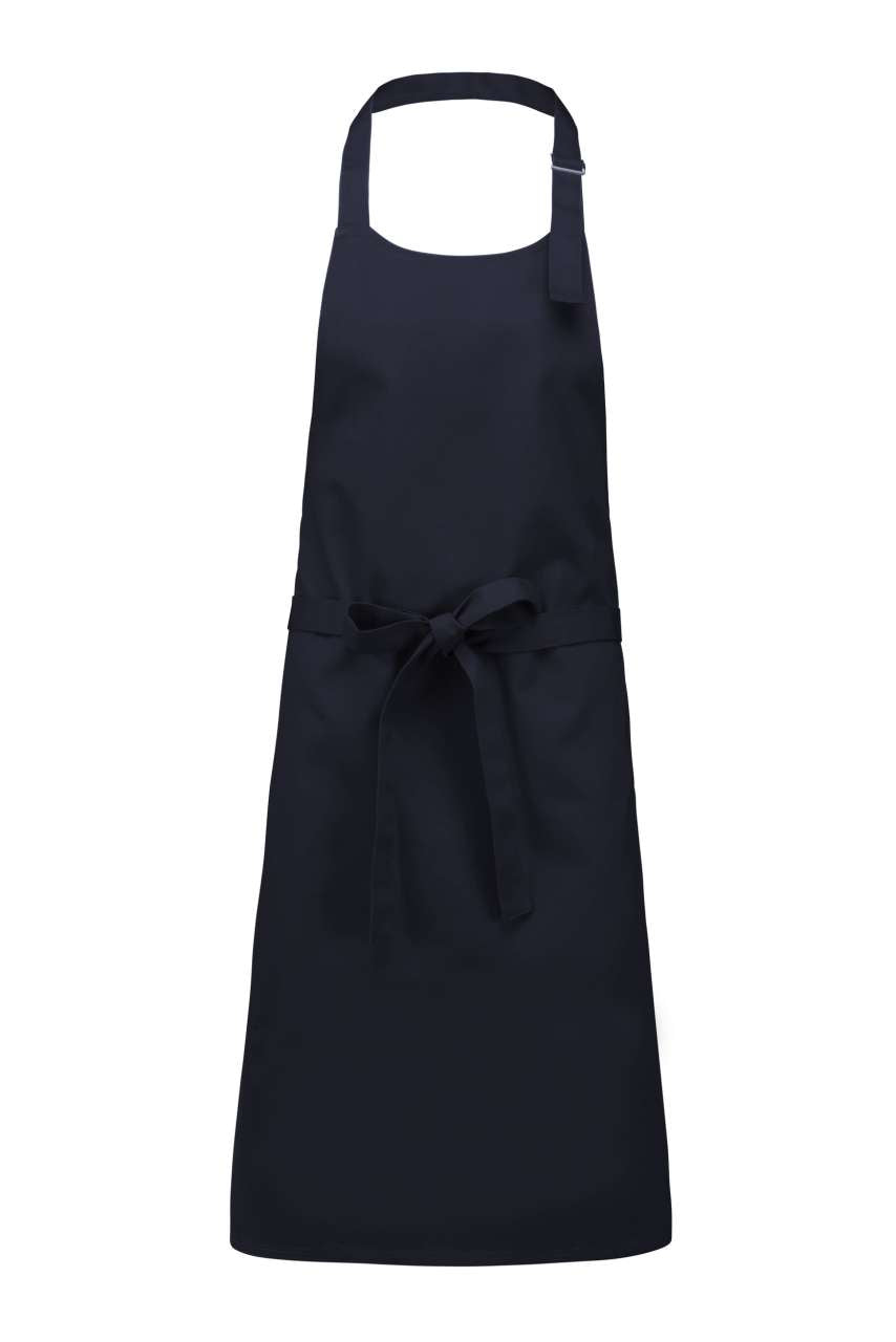 COTTON APRON WITHOUT POCKET - Navy - colorimageurl