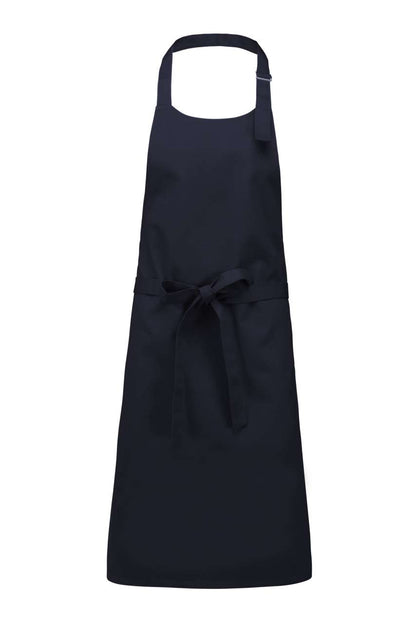 COTTON APRON WITHOUT POCKET - Navy - colorimageurl