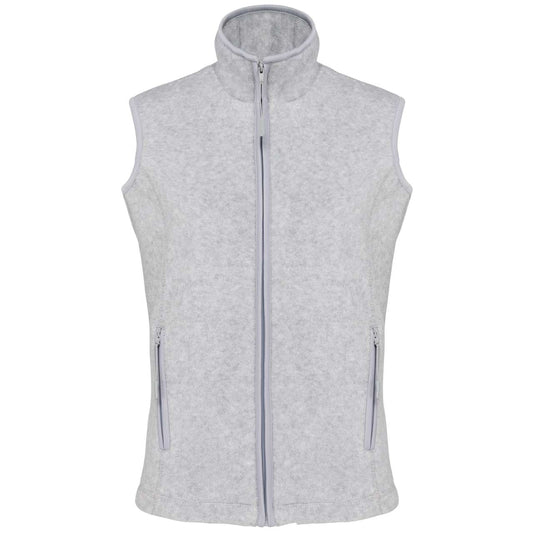 MELODIE - LADIES' MICROFLEECE GILET - Ash Heather - Main
