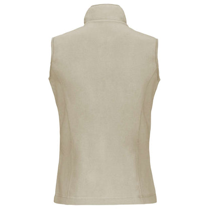 MELODIE - LADIES' MICROFLEECE GILET - Beige - Additional