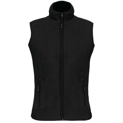 MELODIE - LADIES' MICROFLEECE GILET - Black - Main