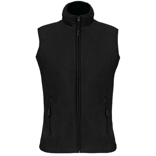 MELODIE - LADIES' MICROFLEECE GILET - Black - Main