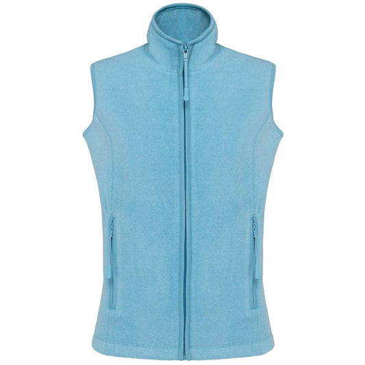 MELODIE - LADIES' MICROFLEECE GILET - Cloudy Blue Heather - Main