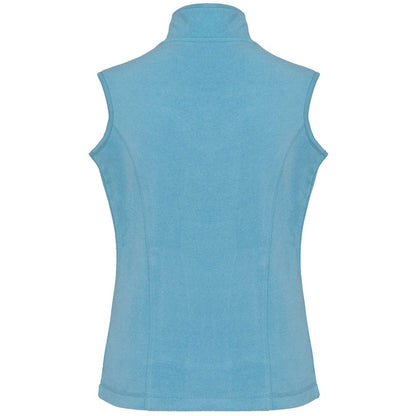 MELODIE - LADIES' MICROFLEECE GILET - Cloudy Blue Heather - Additional