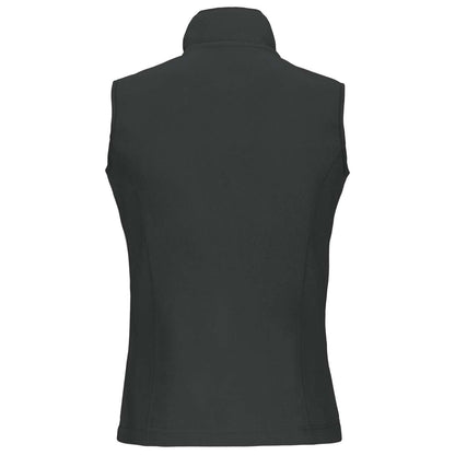 MELODIE - LADIES' MICROFLEECE GILET - Dark Grey - Additional