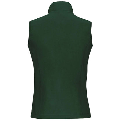 MELODIE - LADIES' MICROFLEECE GILET - Forest Green - Additional