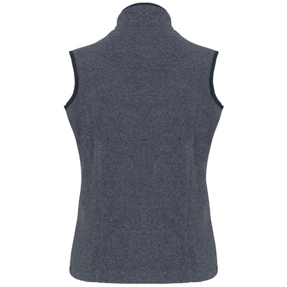 MELODIE - LADIES' MICROFLEECE GILET - French Navy Heather - Additional