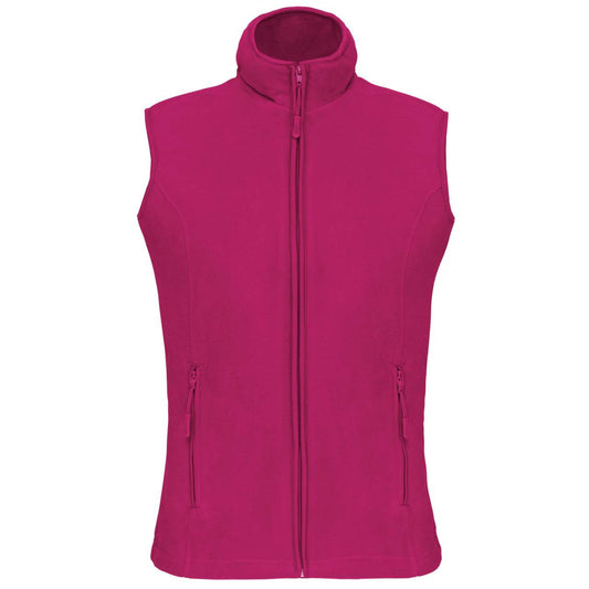 MELODIE - LADIES' MICROFLEECE GILET - Fuchsia - Main