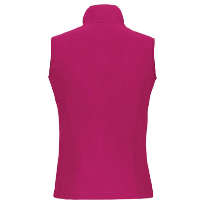 MELODIE - LADIES' MICROFLEECE GILET - Fuchsia - Additional
