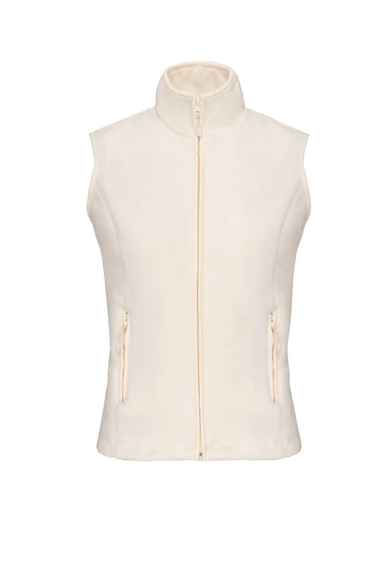 MELODIE - LADIES' MICROFLEECE GILET - Natural - Main