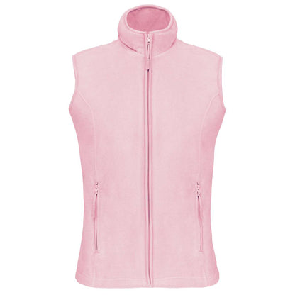 MELODIE - LADIES' MICROFLEECE GILET - Pale Pink - Main
