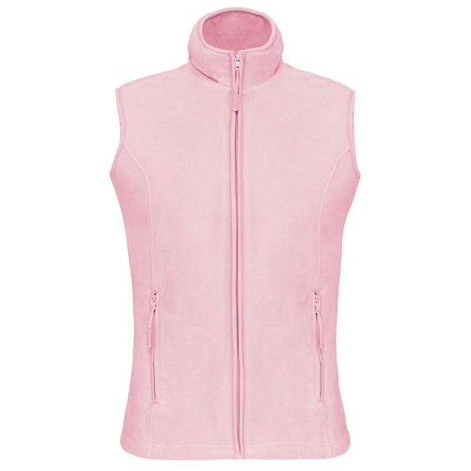 MELODIE - LADIES' MICROFLEECE GILET - Pale Pink - Main