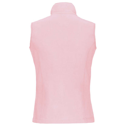 MELODIE - LADIES' MICROFLEECE GILET - Pale Pink - Additional