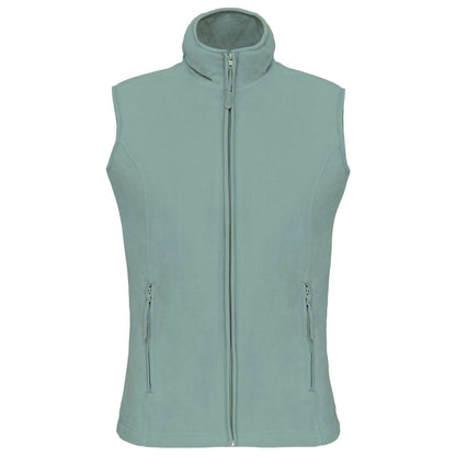 MELODIE - LADIES' MICROFLEECE GILET - Sage - Main