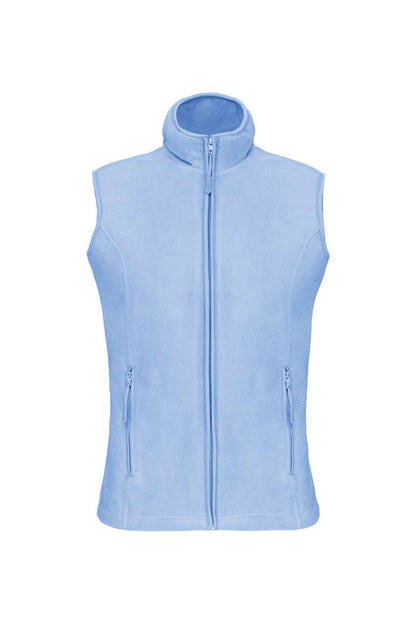 MELODIE - LADIES' MICROFLEECE GILET - Sky Blue - Main
