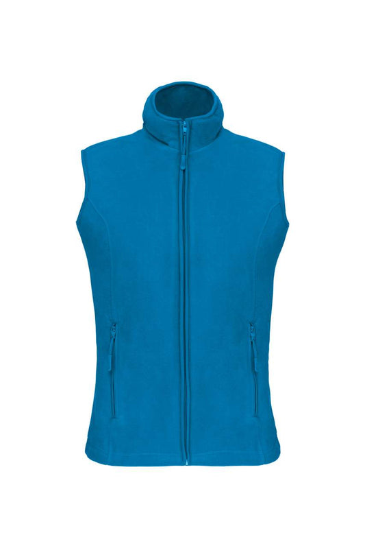 MELODIE - LADIES' MICROFLEECE GILET - Tropical Blue - Main