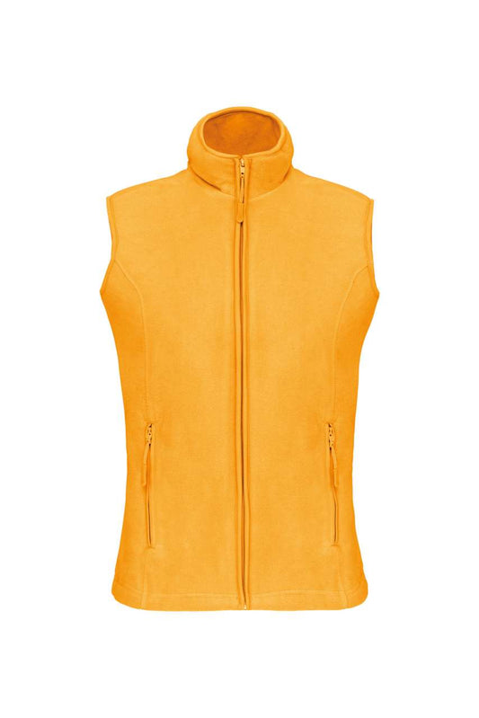 MELODIE - LADIES' MICROFLEECE GILET - Yellow - Main