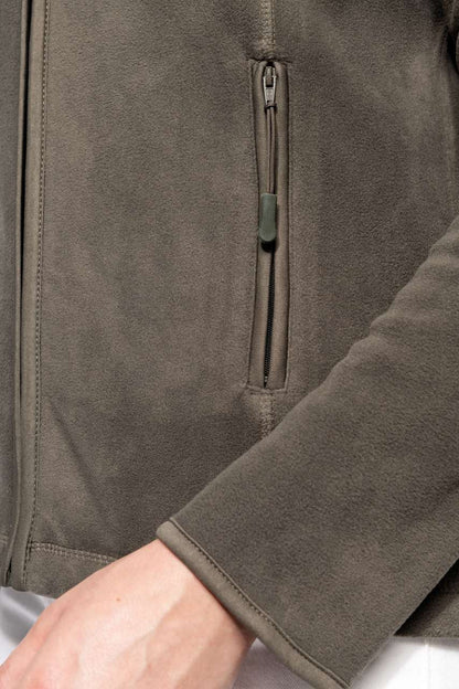 MAUREEN - LADIES' FULL ZIP MICROFLEECE JACKET - Ash Heather - Additional