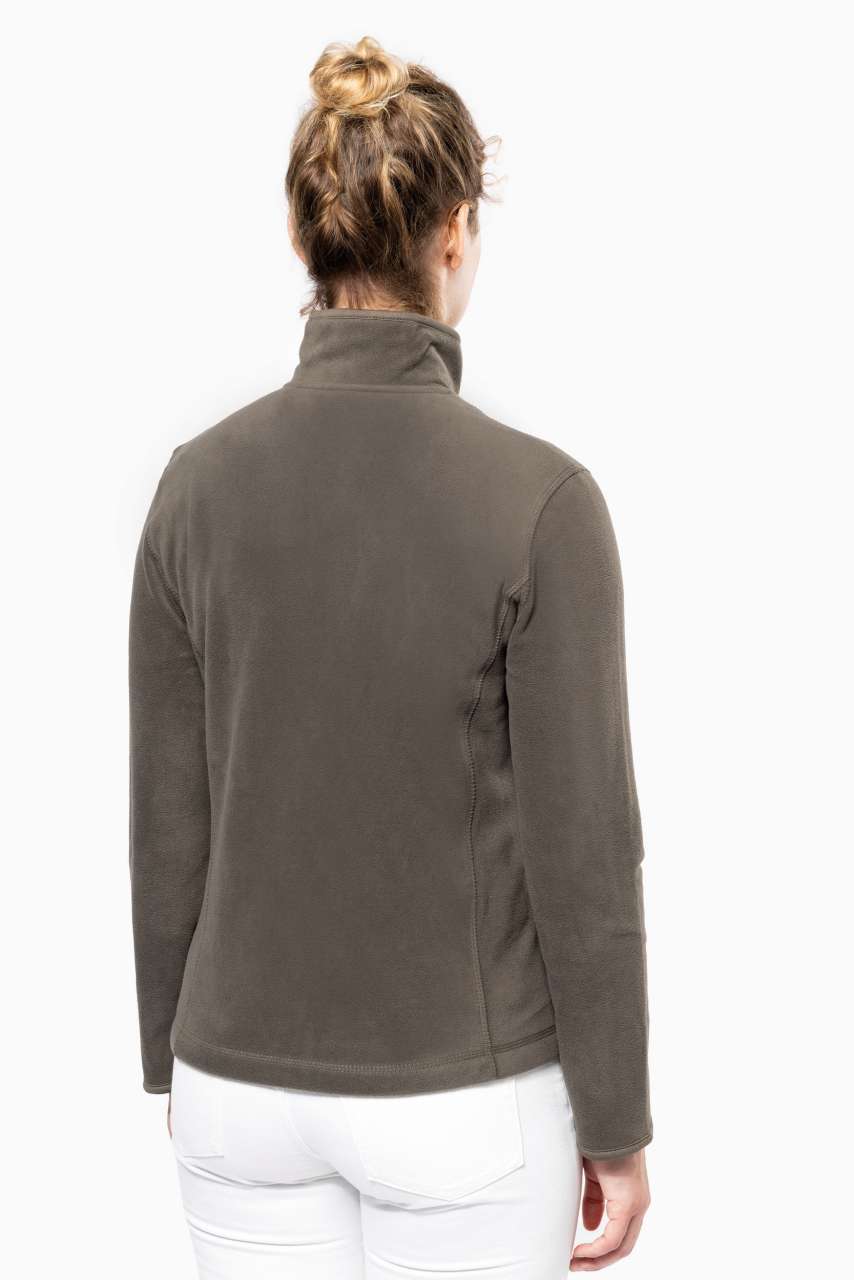 MAUREEN - LADIES' FULL ZIP MICROFLEECE JACKET - Ash Heather - Additional