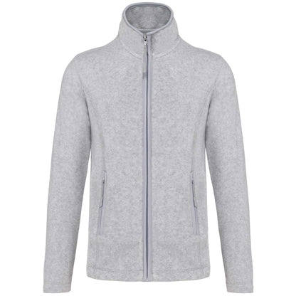 MAUREEN - LADIES' FULL ZIP MICROFLEECE JACKET - Ash Heather - Main