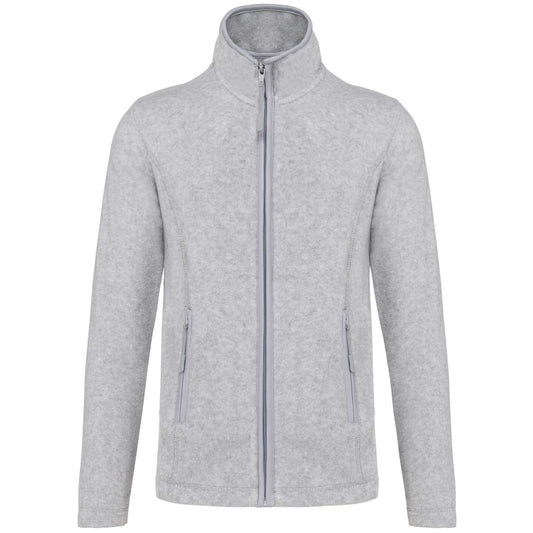 MAUREEN - LADIES' FULL ZIP MICROFLEECE JACKET - Ash Heather - Main