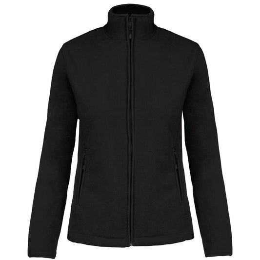 MAUREEN - LADIES' FULL ZIP MICROFLEECE JACKET - Black - Main