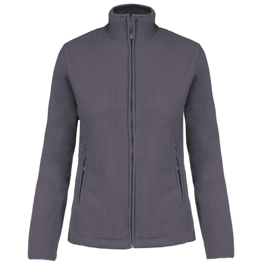 MAUREEN - LADIES' FULL ZIP MICROFLEECE JACKET - Convoy Grey - Main