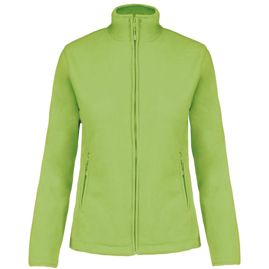 MAUREEN - LADIES' FULL ZIP MICROFLEECE JACKET - Lime - Main