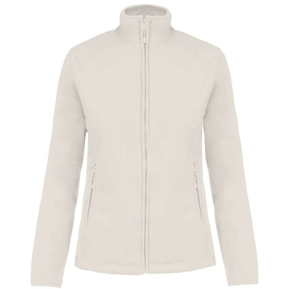 MAUREEN - LADIES' FULL ZIP MICROFLEECE JACKET - Natural - Main