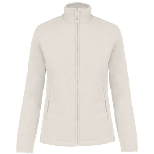 MAUREEN - LADIES' FULL ZIP MICROFLEECE JACKET - Natural - Main