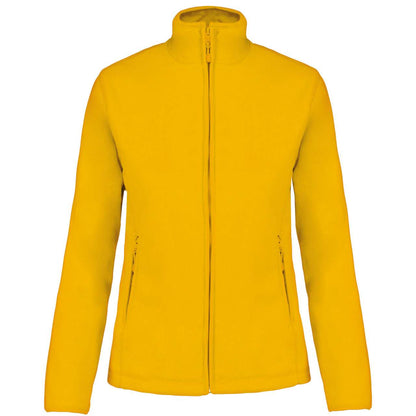 MAUREEN - LADIES' FULL ZIP MICROFLEECE JACKET - Yellow - Main
