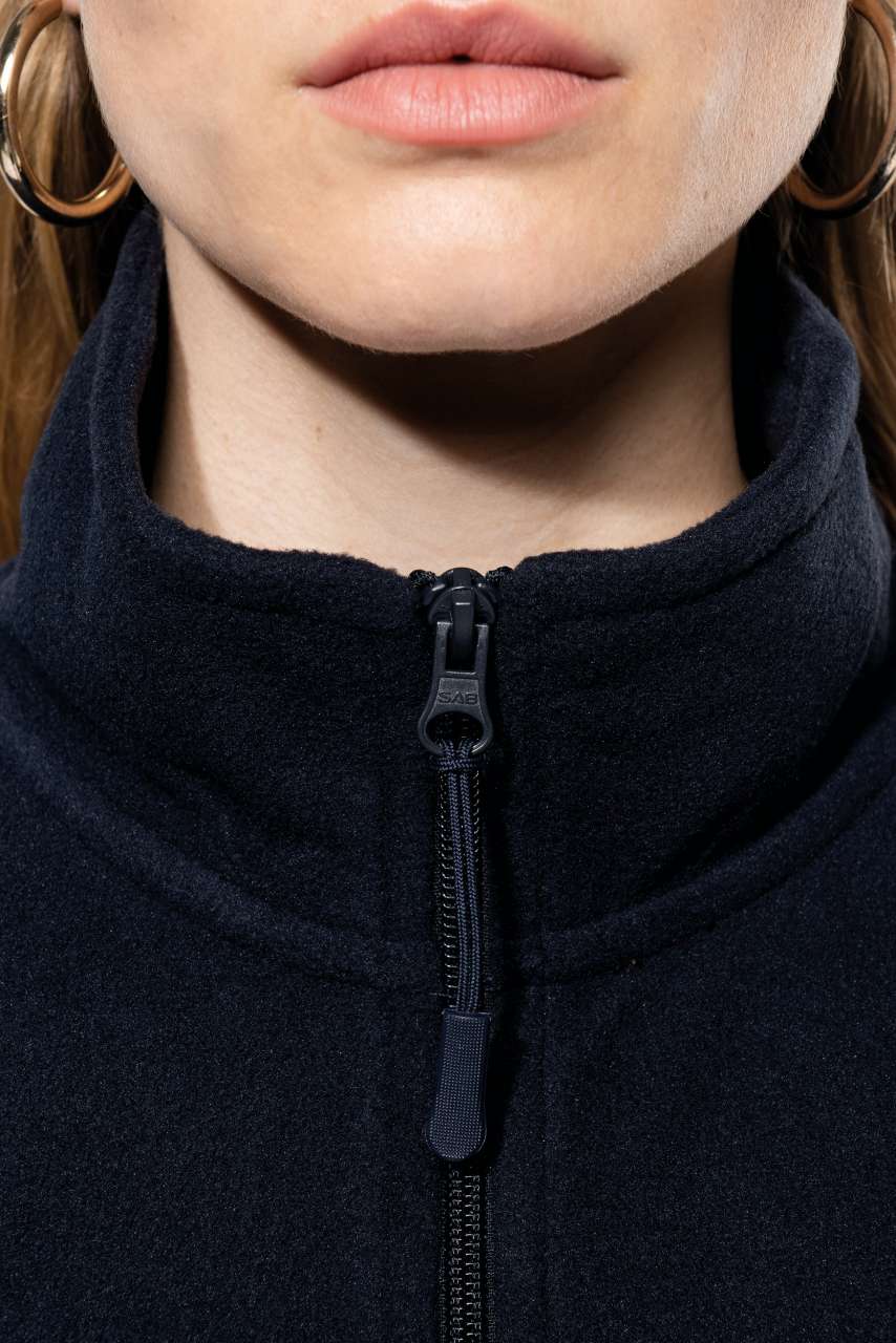 FULL ZIP MICROFLEECE JACKET - Black - Additional