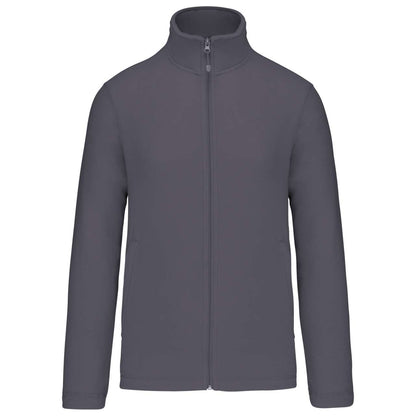 FULL ZIP MICROFLEECE JACKET - Convoy Grey - Main