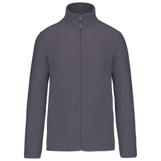 FULL ZIP MICROFLEECE JACKET - Convoy Grey - Main