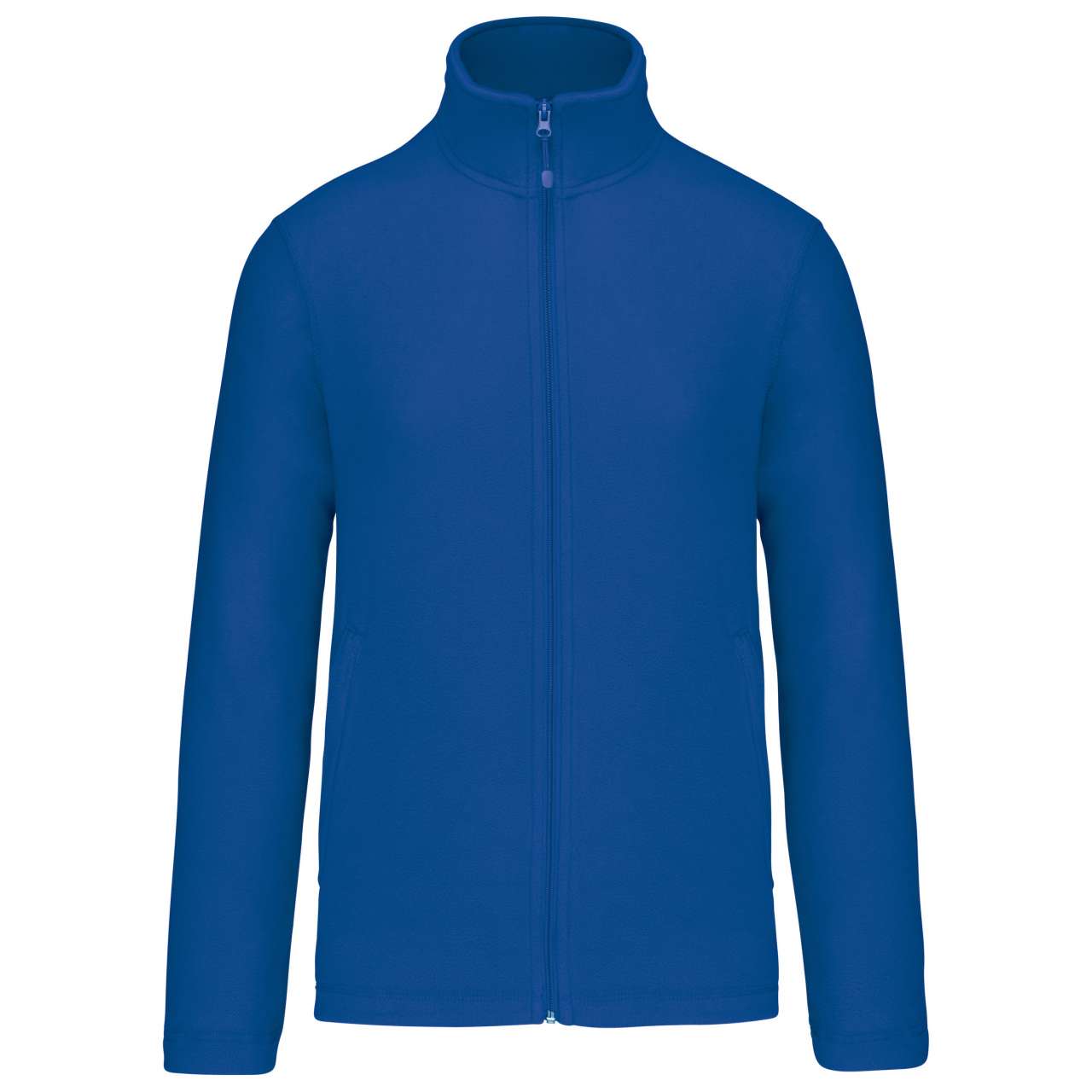 FULL ZIP MICROFLEECE JACKET - Royal Blue - Main