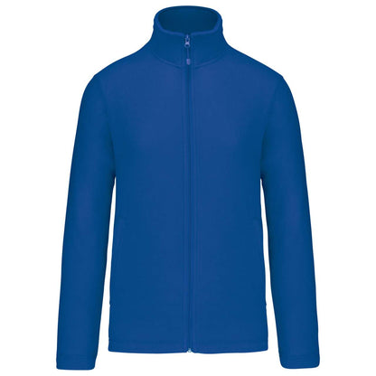 FULL ZIP MICROFLEECE JACKET - Royal Blue - Main