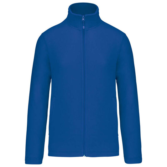 FULL ZIP MICROFLEECE JACKET - Royal Blue - Main